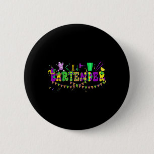 Byrtender Mardi Gras Colourful Costume Parades Pro 6 Cm Round Badge