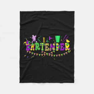 Byrtender Mardi Gras Colourful Costume Parades Pro Fleece Blanket