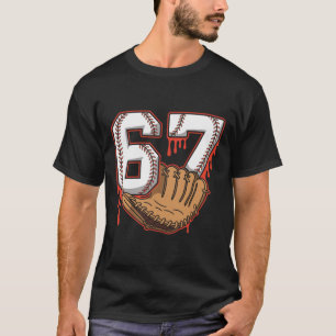 Bysebyll 67 Six Seven Alpha Slang 6 7 Meme Kids Te T-Shirt