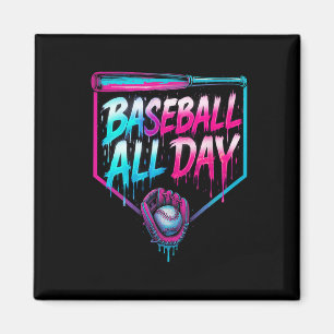 Bysebyll All Day Ice Cream Dripping Bysebyll Home Magnet