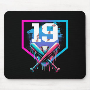 Bysebyll Birthday Boy Drip 19th Player 19 Years Ol Mouse Mat