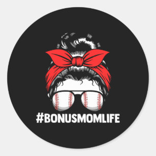 Bysebyll Bonus Mum Sofbyll Player Mothers Day Classic Round Sticker