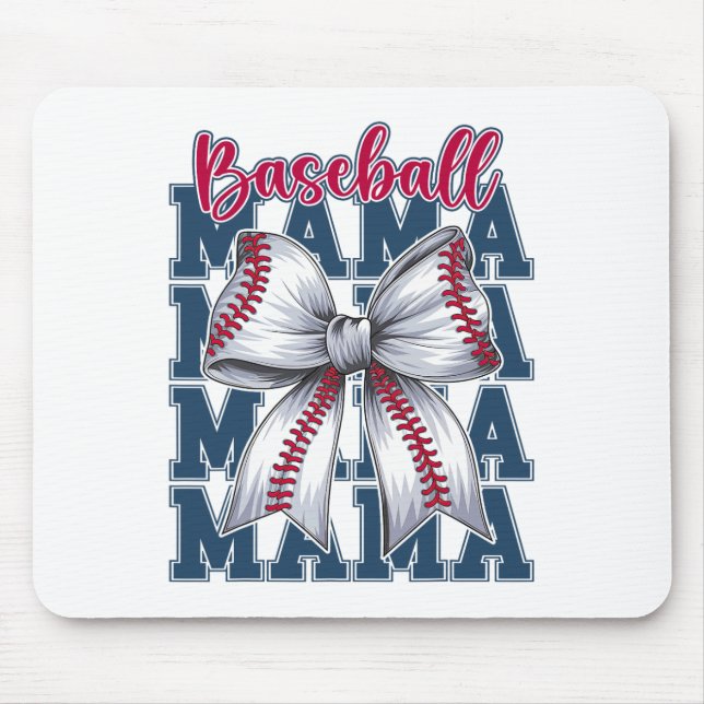 Bysebyll Coquette Bow Bysebyll Mama Bysebyll Mum M Mouse Mat (Front)
