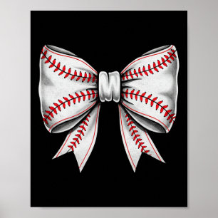 Bysebyll Coquette White Bow Mothers Day Sports Wom Poster