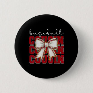 Bysebyll Cousin Coquette Bow Sport Lover Mothers D 6 Cm Round Badge