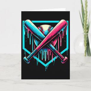 Bysebyll Drip 10th Birthday Home Plate Boy Youth 1 Card