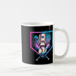 Bysebyll Drip 8th Birthday Home Plate Boys Youth 8 Coffee Mug