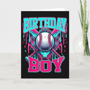 Bysebyll Drip Birthday Boy Ice Cream Drip Youth By Card