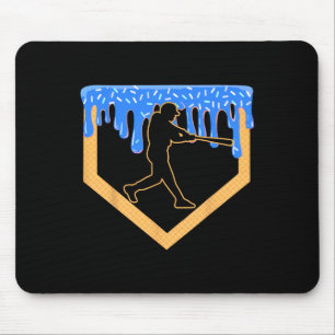Bysebyll Drip Boy Home Plate Ice Cream Youth Byseb Mouse Mat