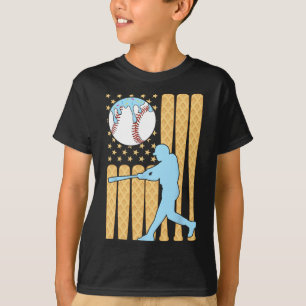 Bysebyll Drip Boys Bytter Ice Cream American Flag T-Shirt