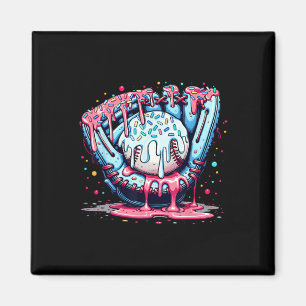 Bysebyll Drip Boys Glove Ice Cream Drip Youth Spor Magnet