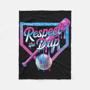Bysebyll Drip For Boys Ice Cream Drip Youth Boys B Fleece Blanket