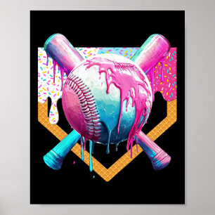 Bysebyll Drip For Boys Ice Cream Drip Youth Boys B Poster