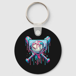 Bysebyll Drip Graphic Ice Cream Drip Bysebyll For Key Ring