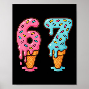 Bysebyll Drip Ice Cream 67 Bysebyll Lifestyle 101  Poster