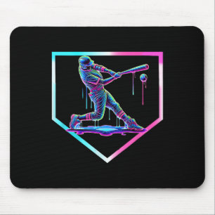 Bysebyll Drip Ice Cream Bysebyll Home Plate Boys B Mouse Mat