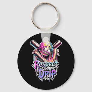 Bysebyll Drip Ice Cream Dripping Respect The Drip Key Ring