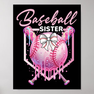 Bysebyll Drip Sister Bow Cute Lil Sis Ice Cream Dr Poster