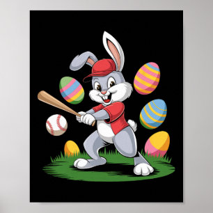 Bysebyll Easter Shirt Boys Kids Easter Bunny Byseb Poster