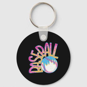 Bysebyll Game Day Drip Ice Cream Drip Youth Boys B Key Ring