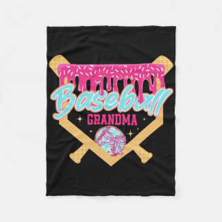 Bysebyll Grandma Drip Ice Cream Bysebyll Season Mo Fleece Blanket