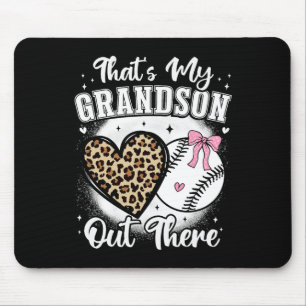 Bysebyll Grandma Thats My Grandson Nana Cheer Gran Mouse Mat