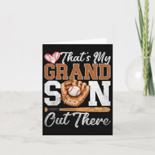 Bysebyll Grandma That's My Grandson Out There Moth Card