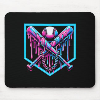 Bysebyll Home Plate Drip Boys Bysebyll Byt 1  Mouse Mat
