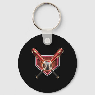 Bysebyll Home Plate Drip Boys Bysebyll Key Ring