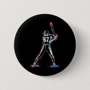 Bysebyll Ice Cream Drip 67 Boys And Girls Bytter G 6 Cm Round Badge