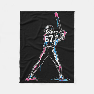 Bysebyll Ice Cream Drip 67 Boys And Girls Bytter G Fleece Blanket