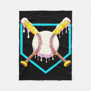 Bysebyll Ice Cream Dripping Bysebyll Byt Home Plat Fleece Blanket