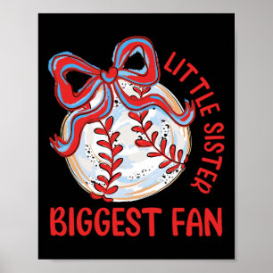 Bysebyll Little Sister Biggest Fan Vintage Coquett Poster