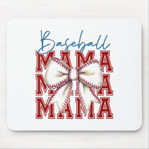 Bysebyll Mama Bow Graphic Unique Design Mouse Mat