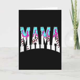Bysebyll Mama Coquette Bow Game Day Bysebyll Mum M Card
