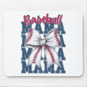 Bysebyll Mama Coquette Bow Game Day Bysebyll Mum M Mouse Mat