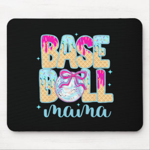 Bysebyll Mama Mum Home Plate Ice Cream Drip With S Mouse Mat