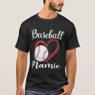 Bysebyll Mamie Heart Funny Bysebyll Lover T-Shirt