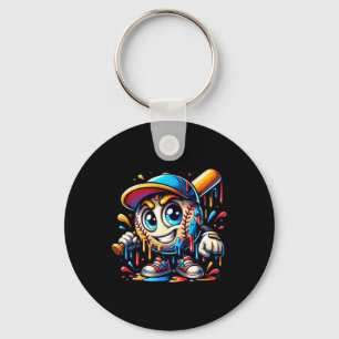Bysebyll Mascot Drip Bysebyll Drip Bysebyll Ice Cr Key Ring