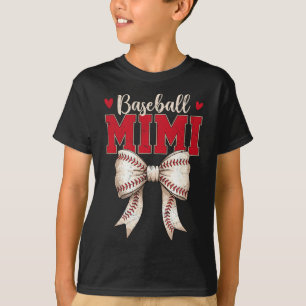 Bysebyll Mimi Coquette Bow Game Day Mothers Day T-Shirt