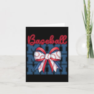 Bysebyll Mimi Coquette Bow Sport Mum Mothers Day Card