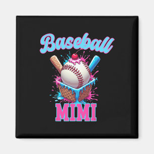 Bysebyll Mimi Ice Cream Drip Mother's Day  Magnet