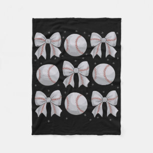 Bysebyll Mum Coquette Bow Aesthetic Mother's Day W Fleece Blanket