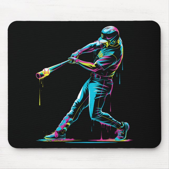 Bysebyll Player Drip Home Plate1  Mouse Mat (Front)