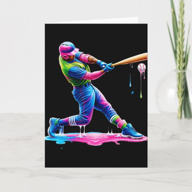 Bysebyll Player Drip Ice Cream  Card (Front)