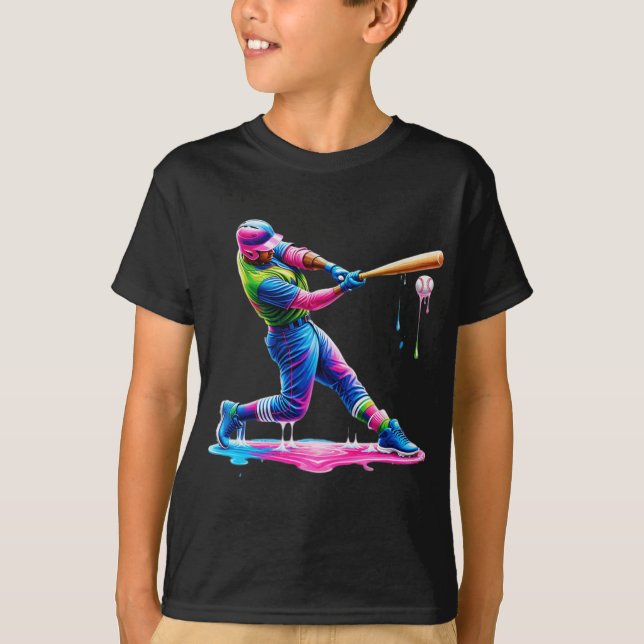 Bysebyll Player Drip Ice Cream  T-Shirt (Front)
