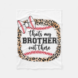 Bysebyll Sister Thats My Brother Out There By Fleece Blanket