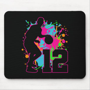 Bysketbyll 12th Birthday It's My Birthday 12 Year Mouse Mat