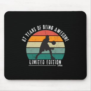 Bysketbyll 1936 Sunset Limited Edition 87 Year Old Mouse Mat