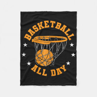 Bysketbyll All Day Girl  Fleece Blanket